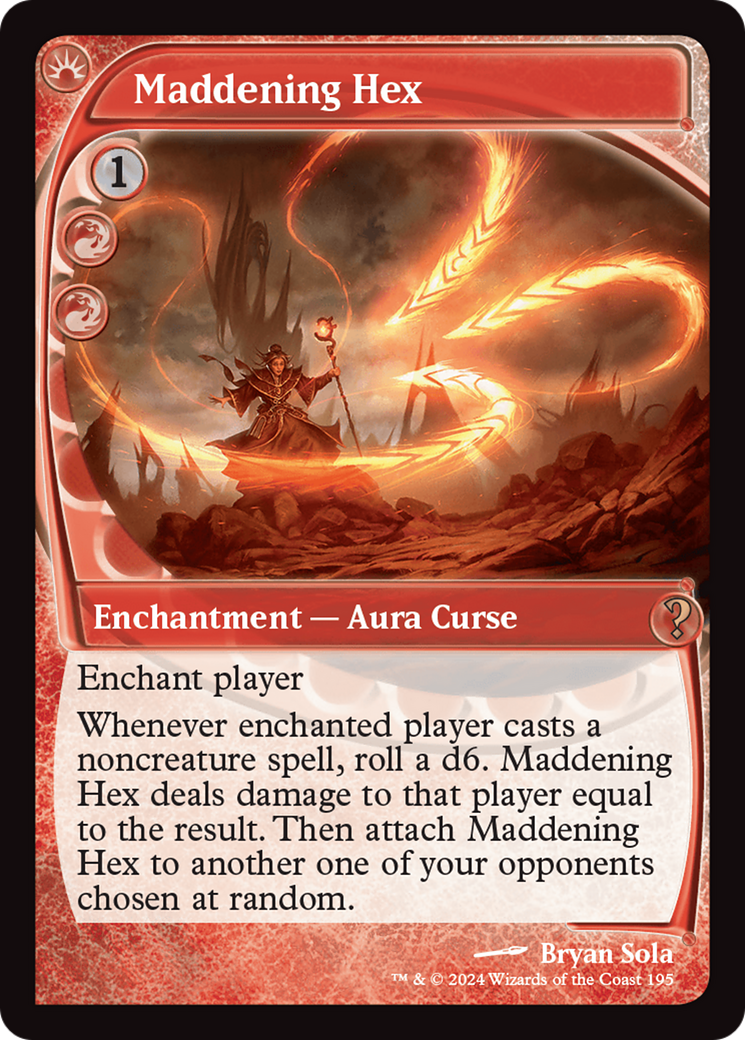 Maddening Hex (Future Sight) [Mystery Booster 2] | Local Legends