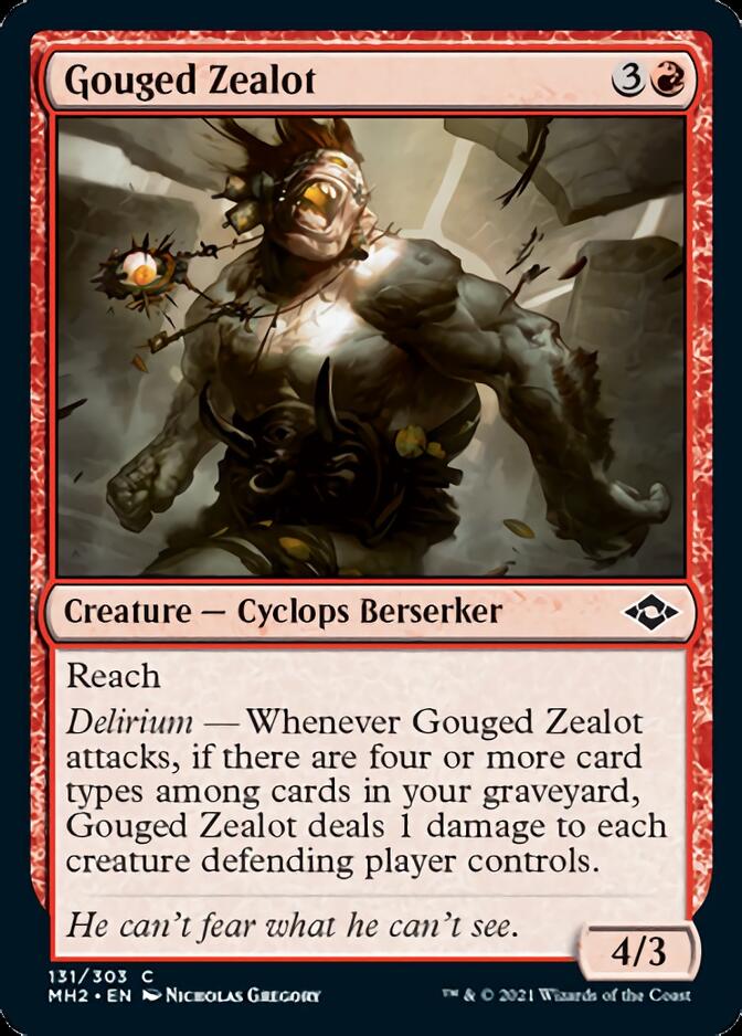 Gouged Zealot [Modern Horizons 2] | Golgari Games