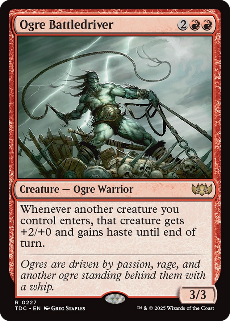 Ogre Battledriver [Tarkir: Dragonstorm Commander] | Local Legends
