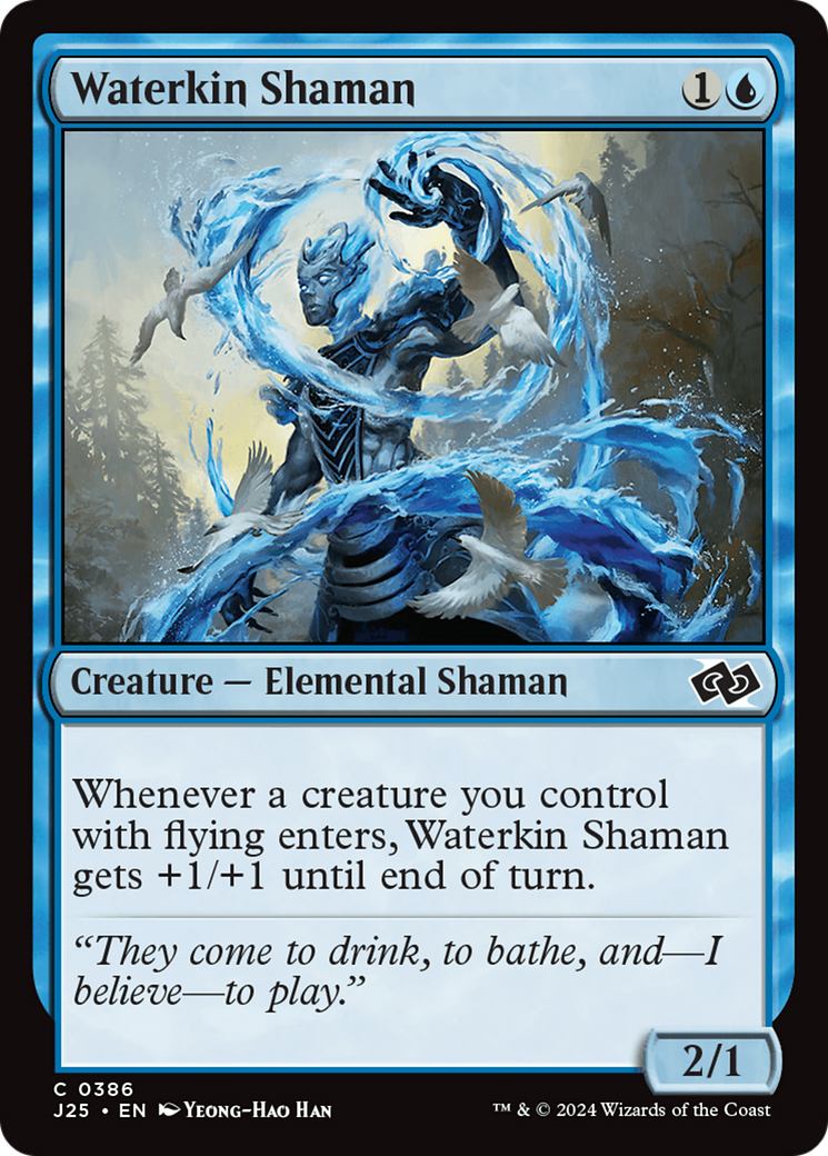 Waterkin Shaman [Foundations Jumpstart] | Local Legends