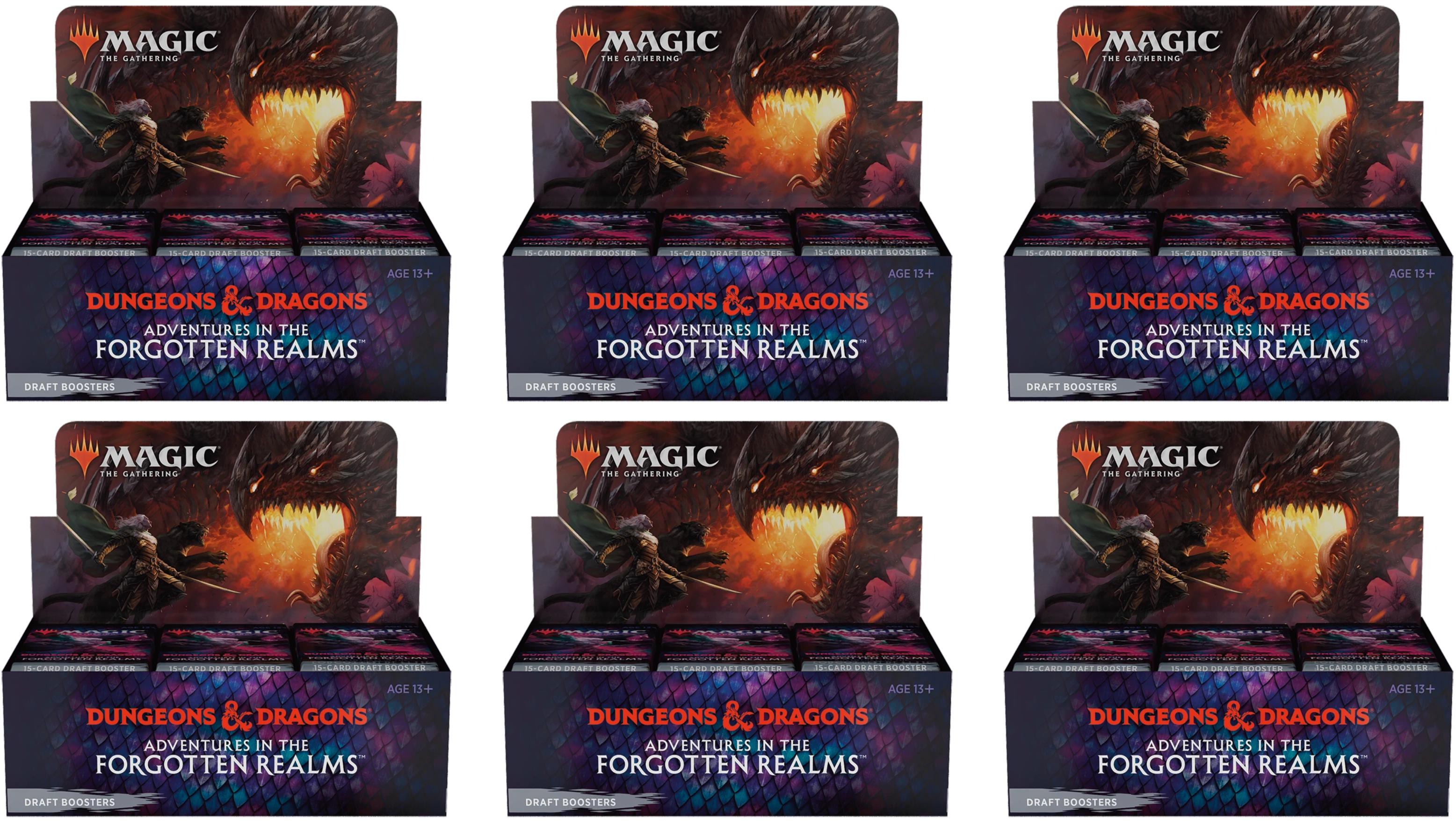 Dungeons & Dragons: Adventures in the Forgotten Realms - Draft Booster Case | Local Legends