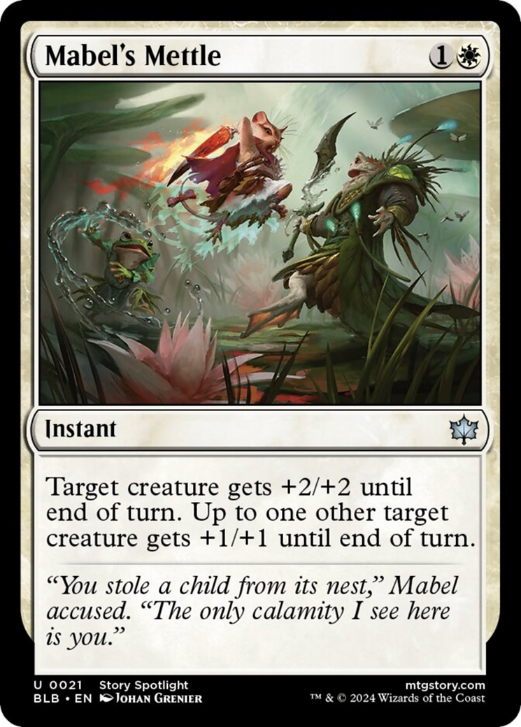Mabel's Mettle [Bloomburrow] | Local Legends