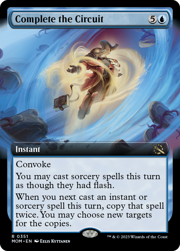 Complete the Circuit (Extended Art) [March of the Machine] | Local Legends