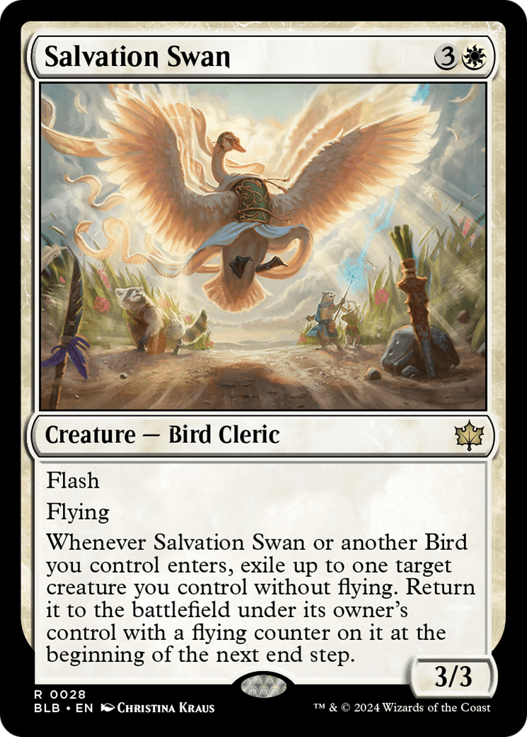 Salvation Swan [Bloomburrow] | Golgari Games