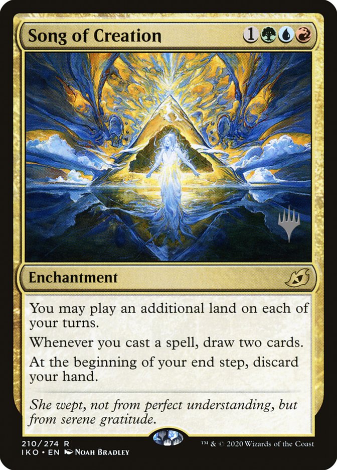 Song of Creation (Promo Pack) [Ikoria: Lair of Behemoths Promos] | Local Legends
