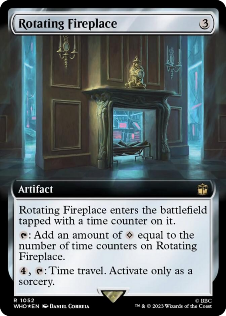 Rotating Fireplace (Extended Art) (Surge Foil) [Doctor Who] | Local Legends