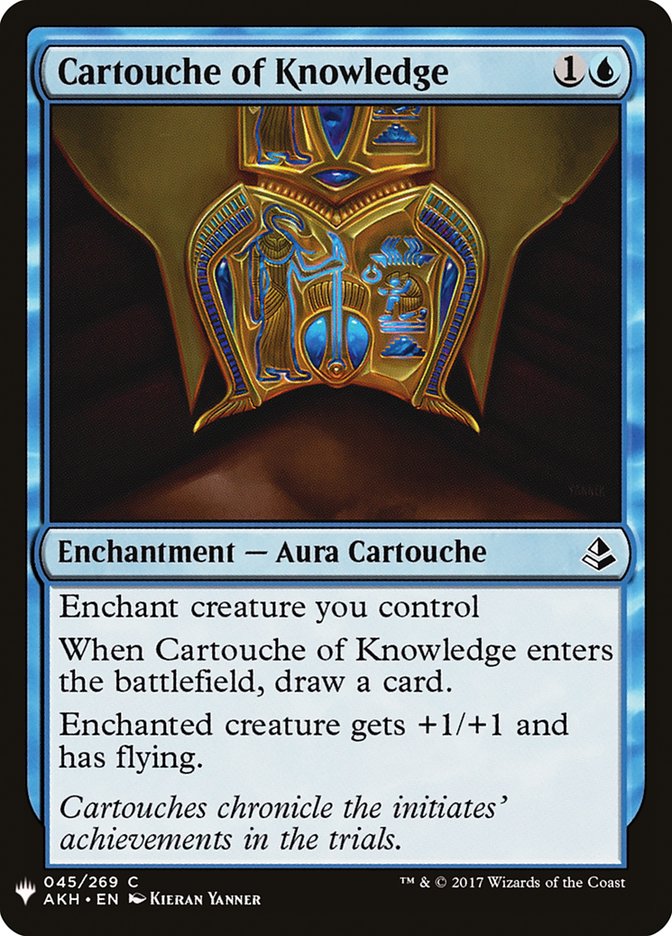 Cartouche of Knowledge [Mystery Booster] | Local Legends