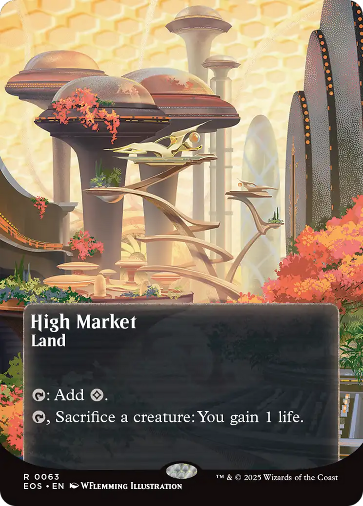 High Market (0063) (Borderless) [Edge of Eternities: Stellar Sights] | Local Legends