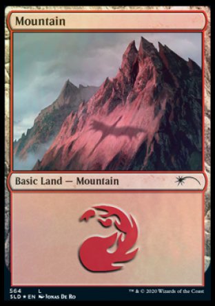 Mountain (Dragons) (564) [Secret Lair Drop Promos] | Golgari Games