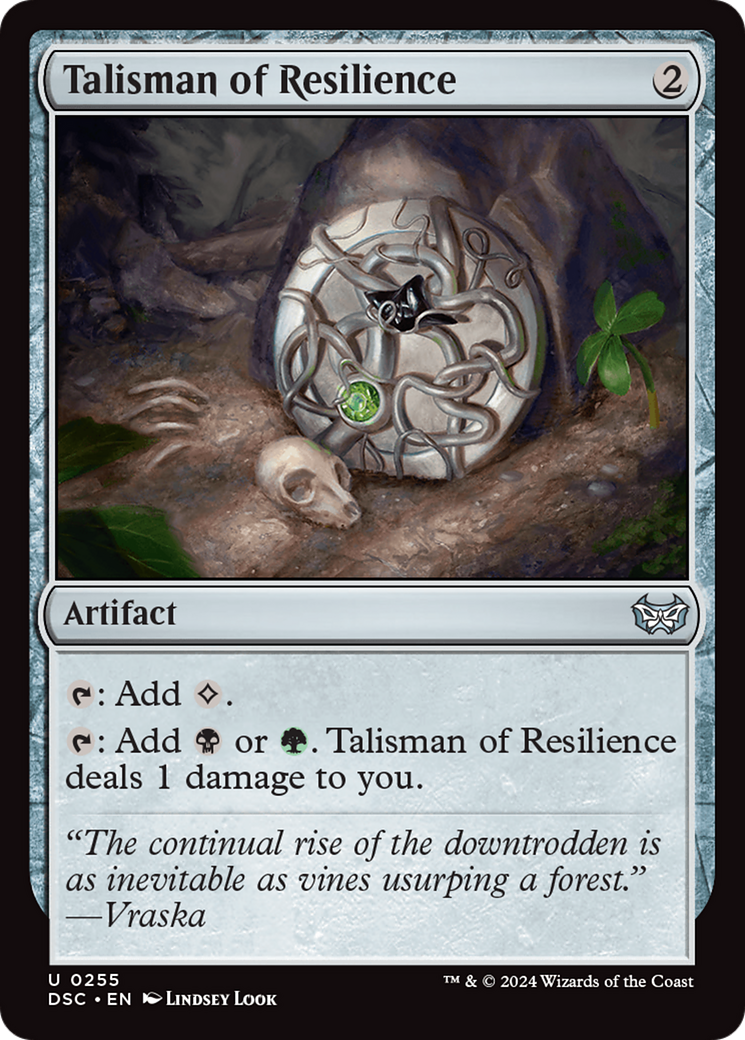 Talisman of Resilience [Duskmourn: House of Horror Commander] | Local Legends