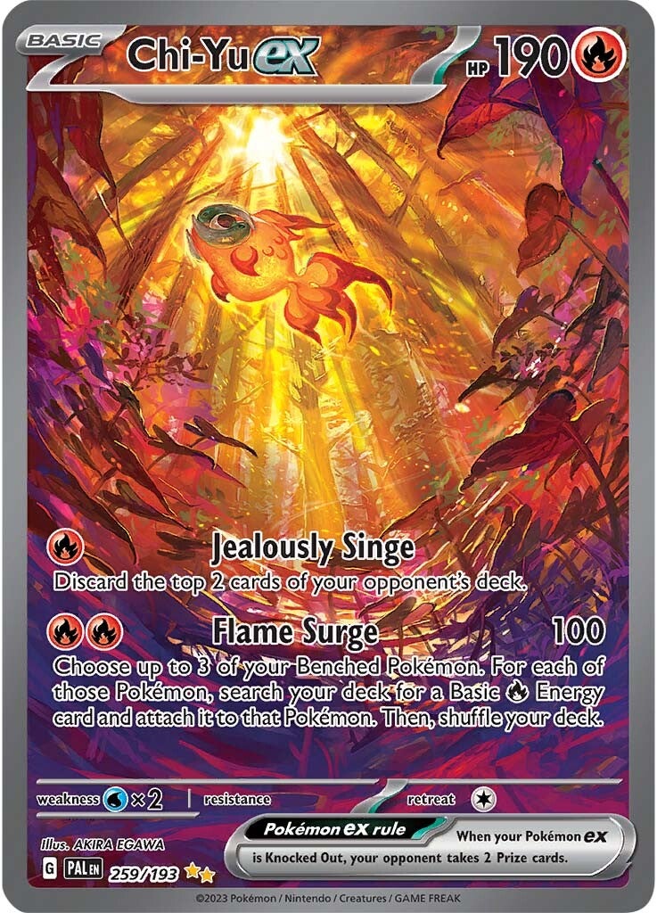 Chi-Yu ex (259/193) [Scarlet & Violet: Paldea Evolved] | Local Legends