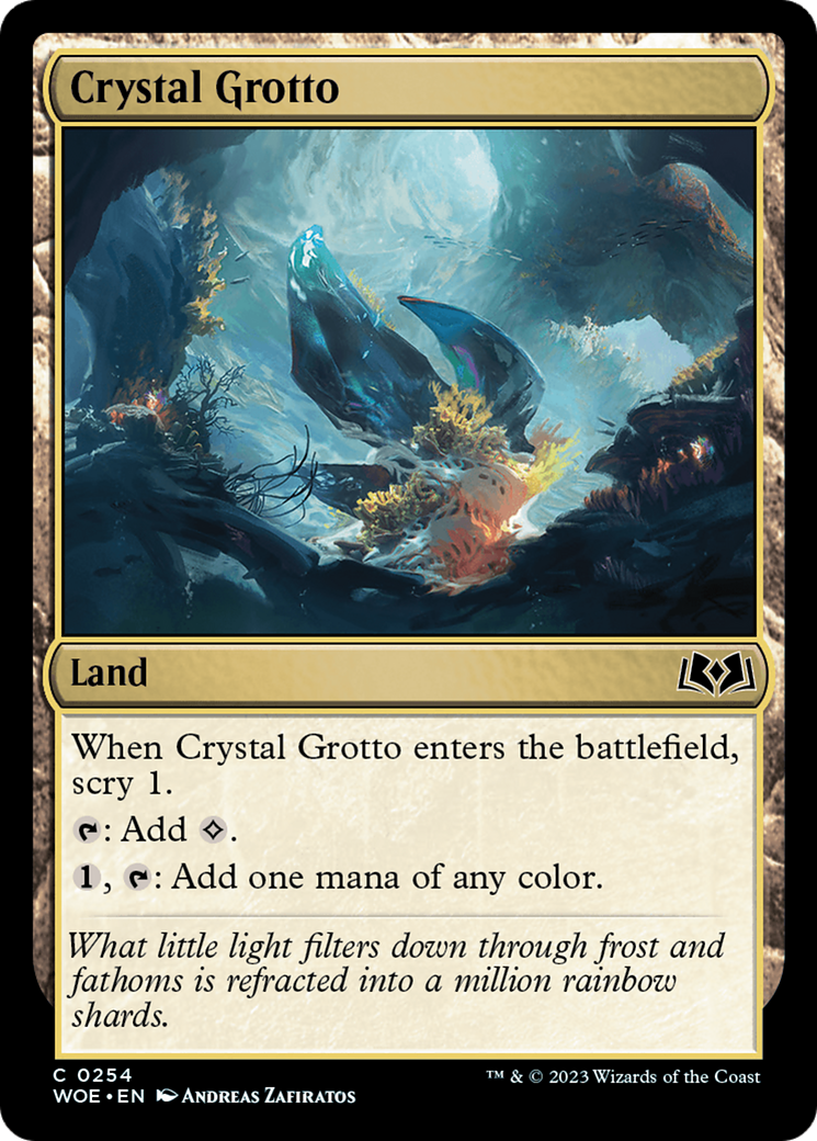 Crystal Grotto [Wilds of Eldraine] | Local Legends