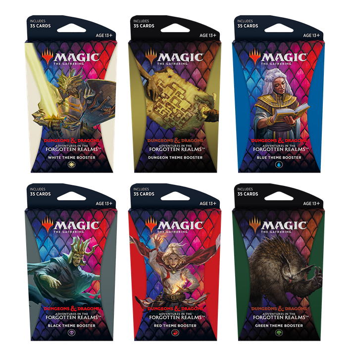 Dungeons & Dragons: Adventures in the Forgotten Realms - Theme Booster Display | Local Legends