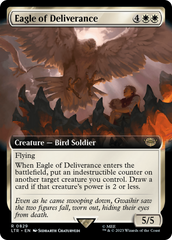 Eagle of Deliverance (Extended Art) [The Lord of the Rings: Tales of Middle-Earth] | Golgari Games