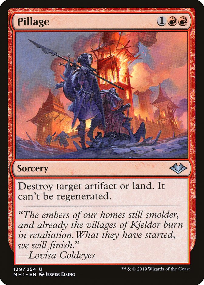 Pillage [Modern Horizons] | Local Legends
