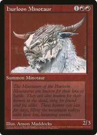 Hurloon Minotaur (Oversized) [Oversize Cards] | Local Legends