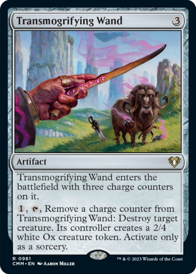 Transmogrifying Wand [Commander Masters] | Local Legends