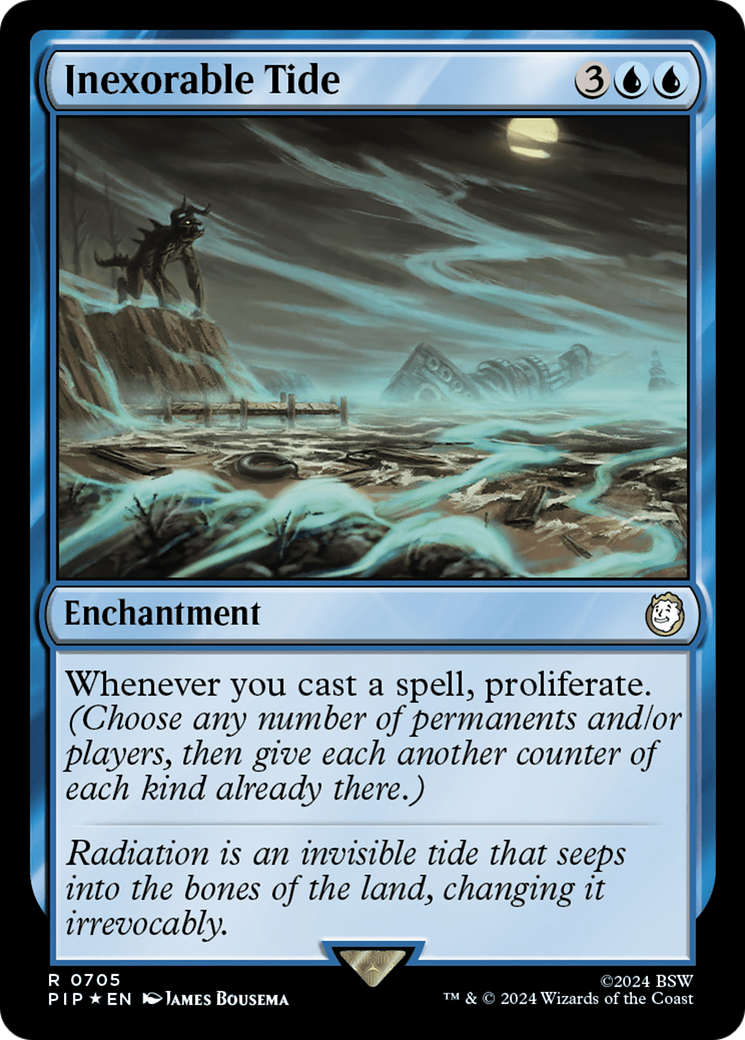 Inexorable Tide (Surge Foil) [Fallout] | Local Legends