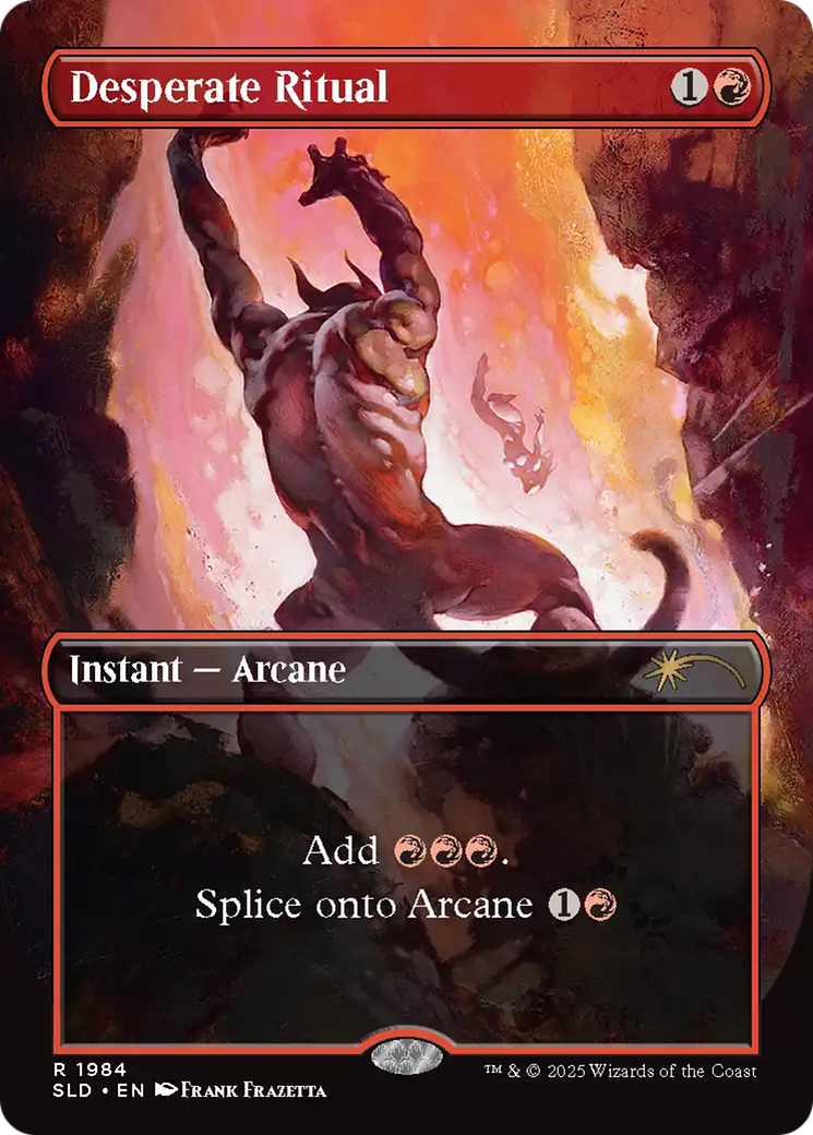 Desperate Ritual (1984) (Rainbow Foil) [Secret Lair Drop Series] | Local Legends