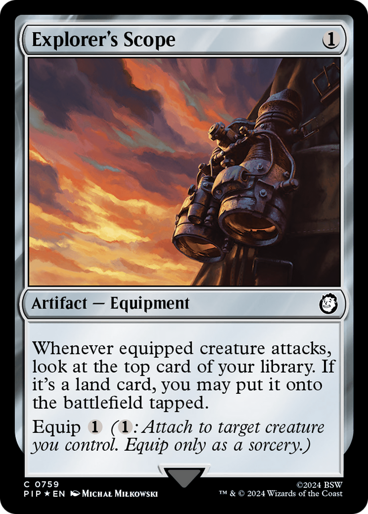 Explorer's Scope (Surge Foil) [Fallout] | Local Legends