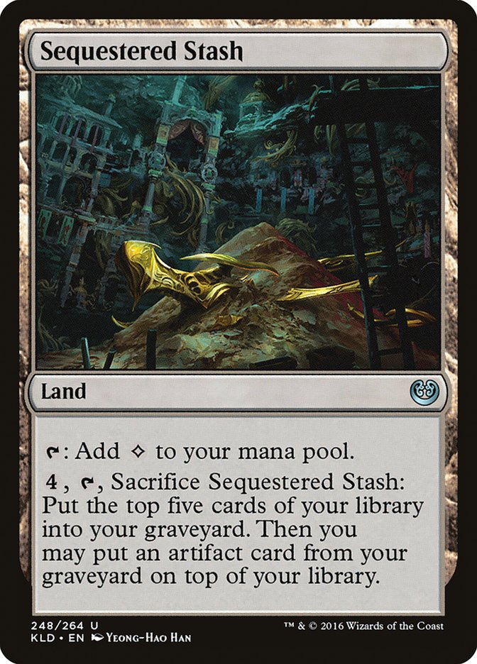 Sequestered Stash [Kaladesh] | Local Legends
