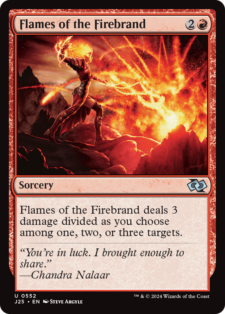 Flames of the Firebrand [Foundations Jumpstart] | Local Legends