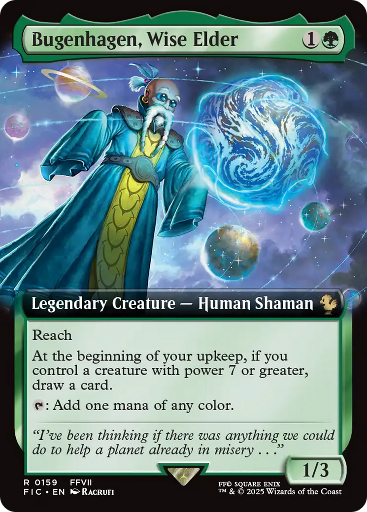 Bugenhagen, Wise Elder (Extended Art) [FINAL FANTASY Commander] | Local Legends