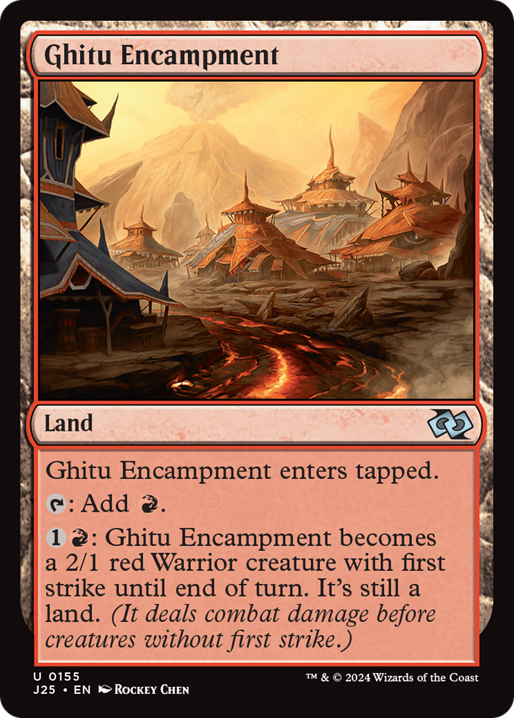 Ghitu Encampment [Foundations Jumpstart] | Local Legends