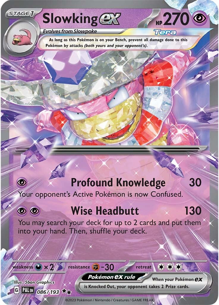 Slowking ex (086/193) [Scarlet & Violet: Paldea Evolved] | Golgari Games