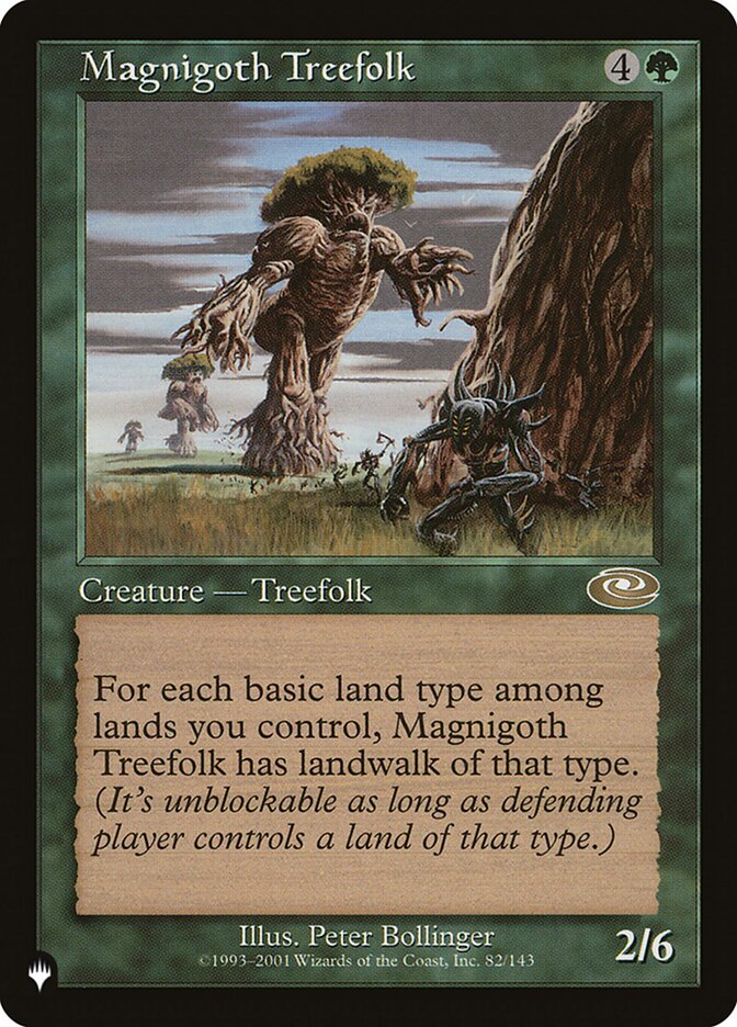 Magnigoth Treefolk [The List] | Golgari Games