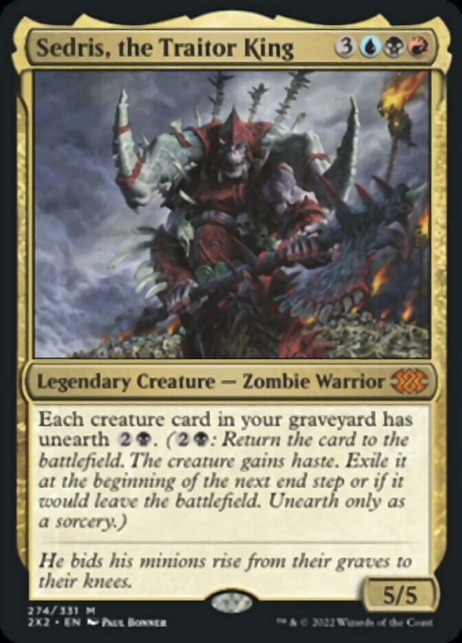 Sedris, the Traitor King [Double Masters 2022] | Local Legends