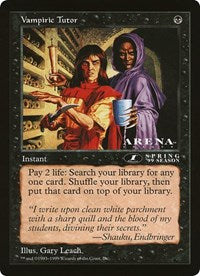 Vampiric Tutor (Oversized) [Oversize Cards] | Golgari Games