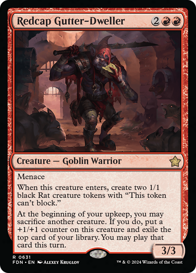 Redcap Gutter-Dweller [Foundations] | Local Legends