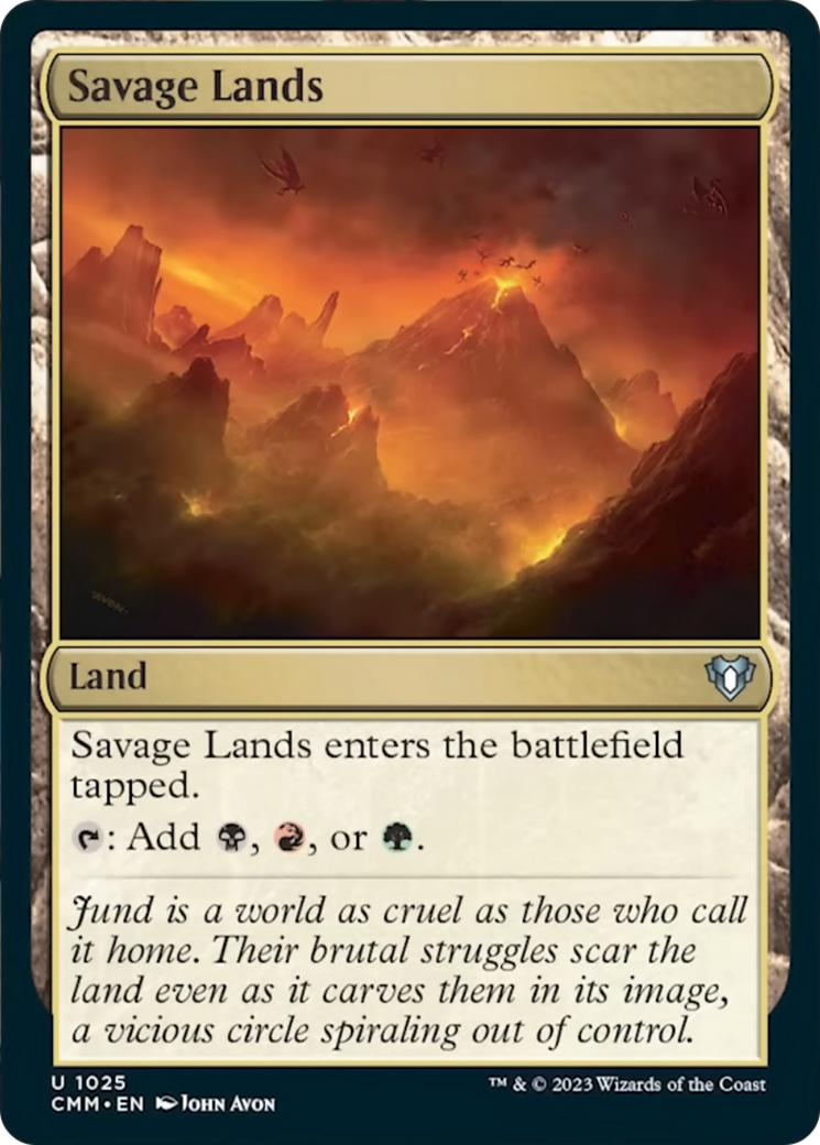 Savage Lands [Commander Masters] | Local Legends