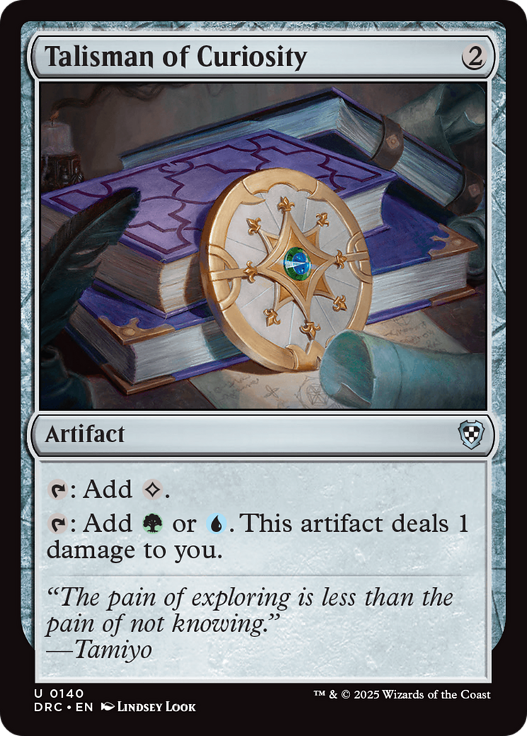 Talisman of Curiosity [Aetherdrift Commander] | Local Legends