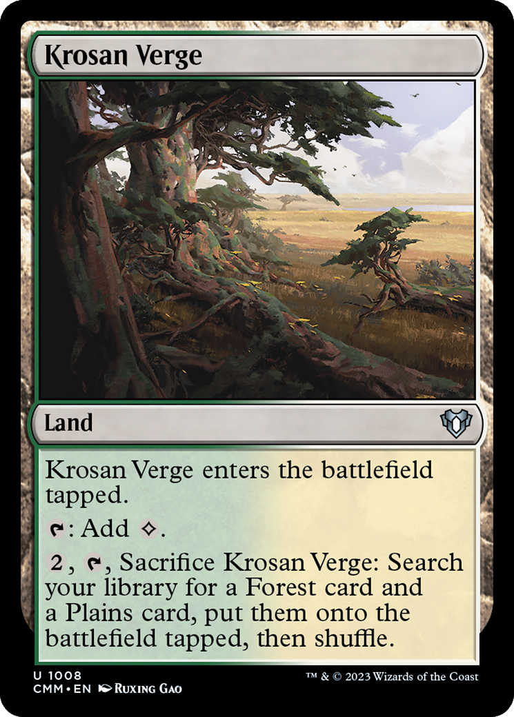 Krosan Verge [Commander Masters] | Local Legends