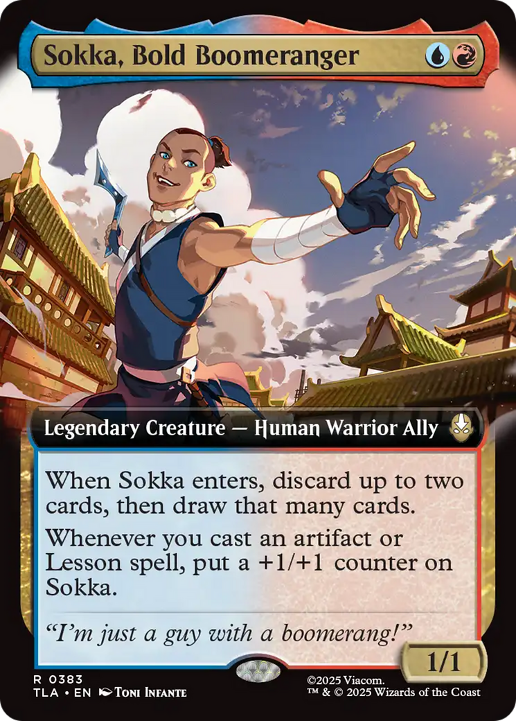 Sokka, Bold Boomeranger (Extended Art) [Avatar: The Last Airbender] | Local Legends