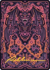 Bloodletter of Aclazotz Art Card (61/81) (Gold-Stamped Signature) [The Lost Caverns of Ixalan Art Series] | Local Legends
