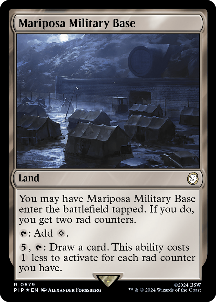 Mariposa Military Base (Surge Foil) [Fallout] | Local Legends