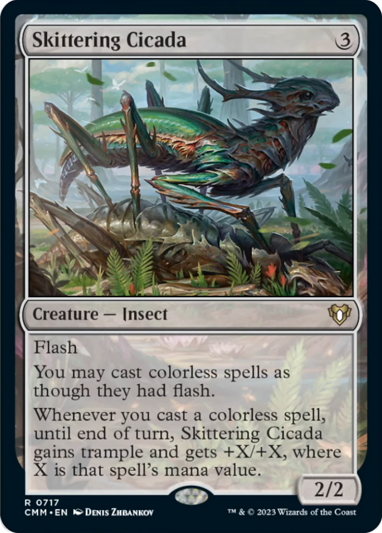Skittering Cicada [Commander Masters] | Local Legends