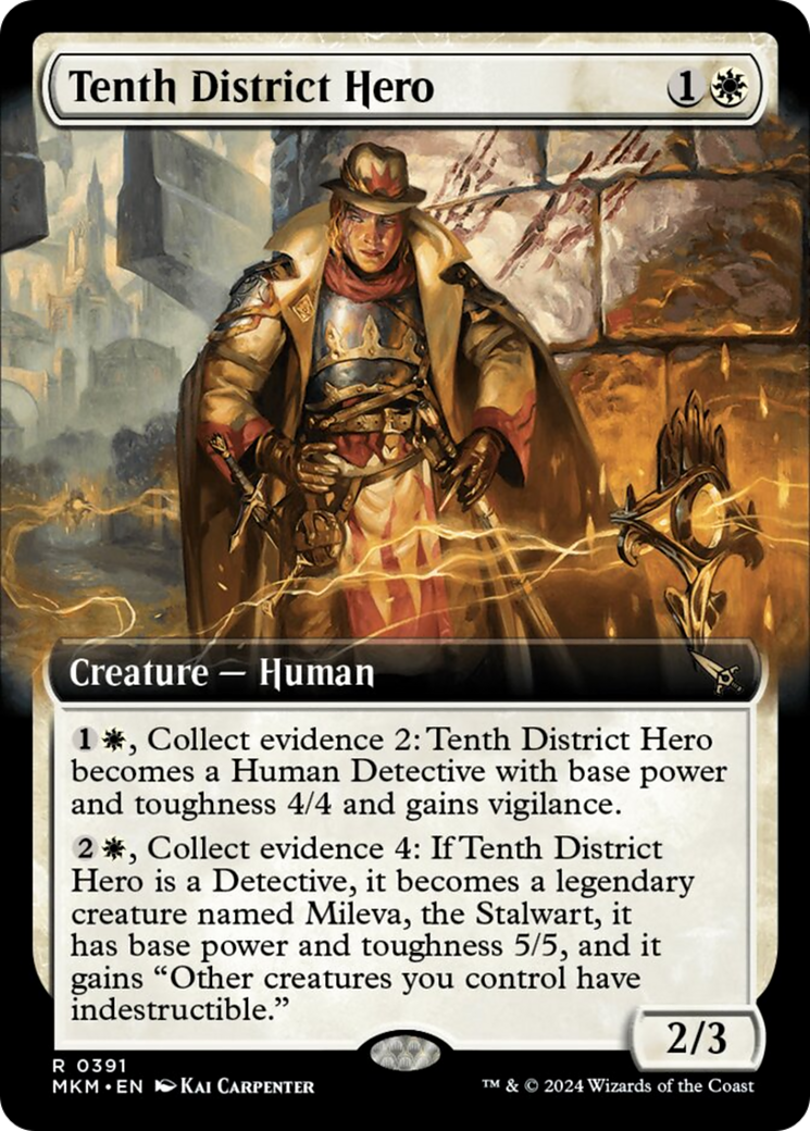 Tenth District Hero (Extended Art) [Murders at Karlov Manor] | Golgari Games