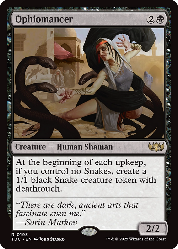 Ophiomancer [Tarkir: Dragonstorm Commander] | Local Legends