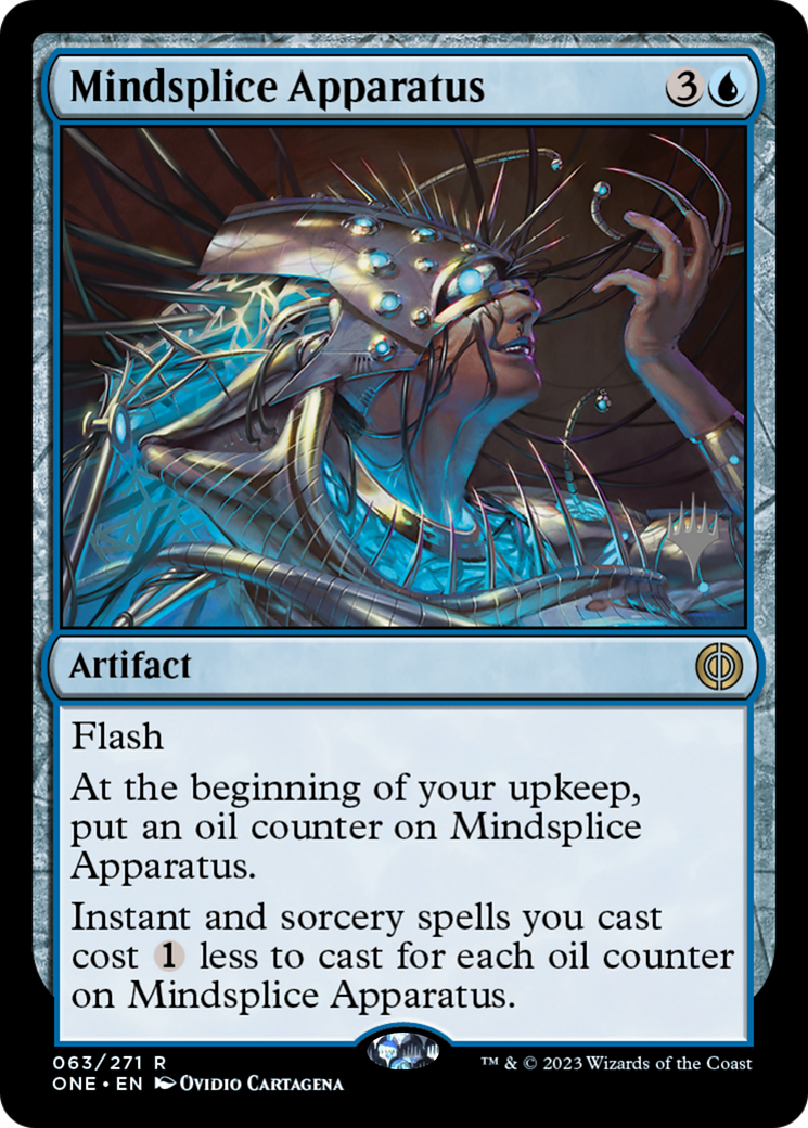 Mindsplice Apparatus (Promo Pack) [Phyrexia: All Will Be One Promos] | Local Legends