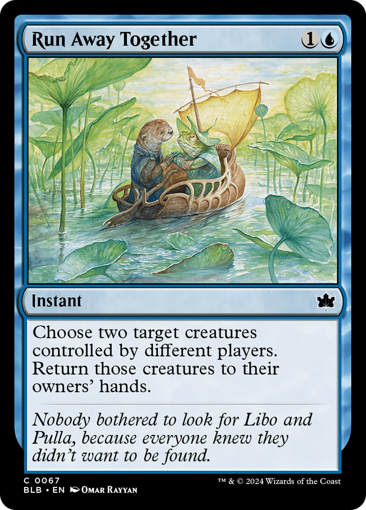 Run Away Together [Bloomburrow] | Local Legends