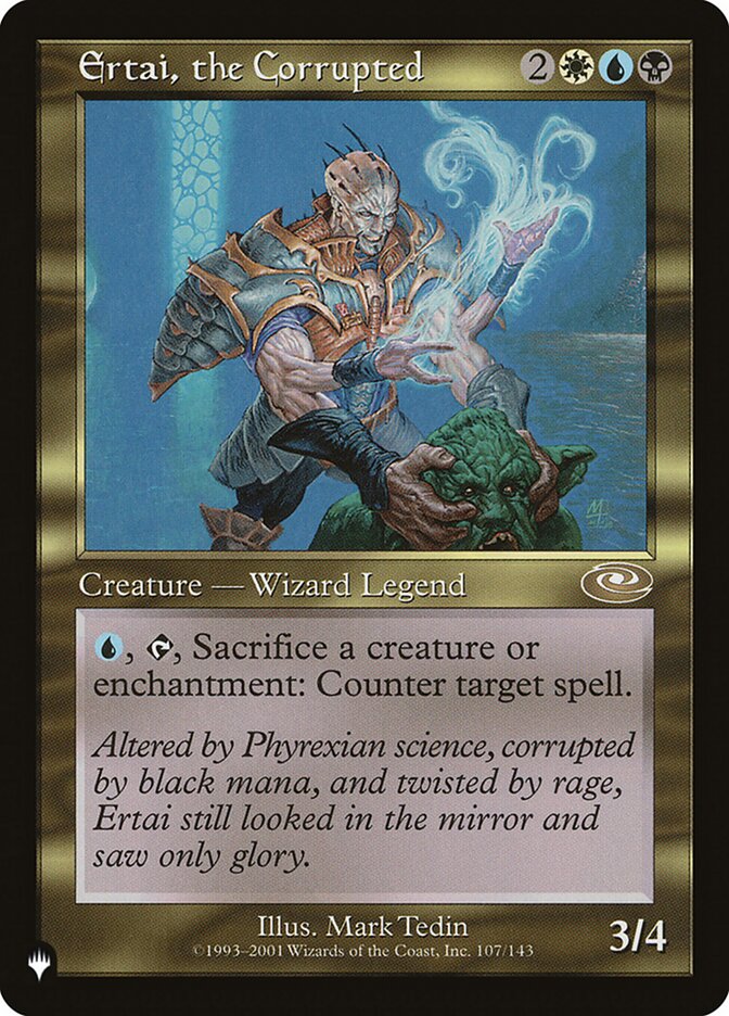 Ertai, the Corrupted [The List] | Local Legends