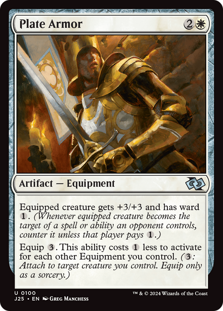 Plate Armor [Foundations Jumpstart] | Local Legends