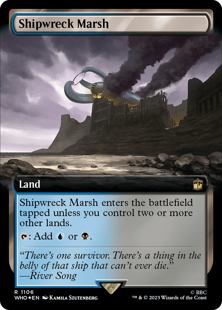 Shipwreck Marsh (Extended Art) (Surge Foil) [Doctor Who] | Local Legends