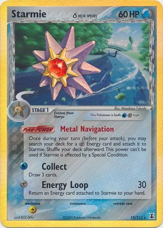 Starmie (15/113) (Delta Species) (Stamped) [EX: Delta Species] | Local Legends