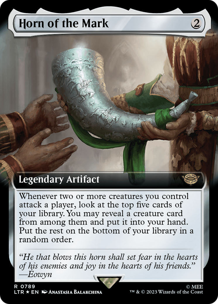 Horn of the Mark (Extended Art) (Surge Foil) [The Lord of the Rings: Tales of Middle-Earth] | Local Legends