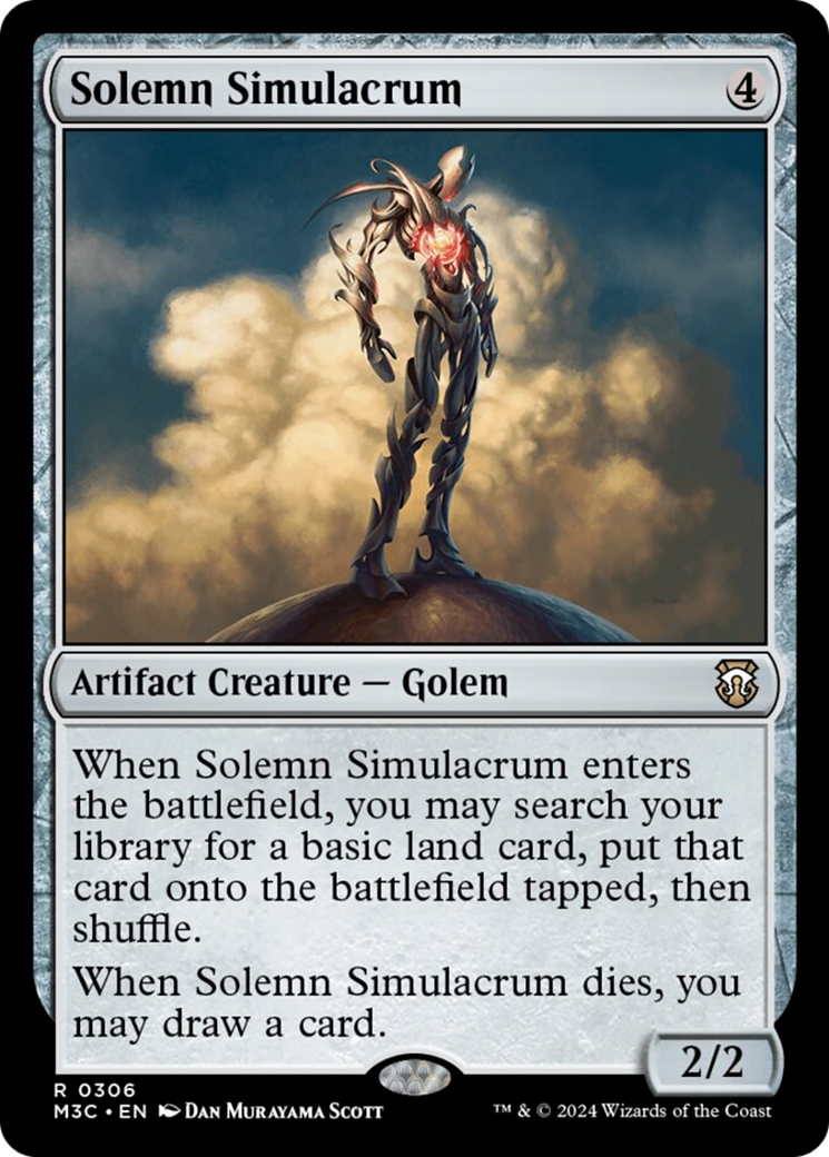 Solemn Simulacrum [Modern Horizons 3 Commander] | Local Legends